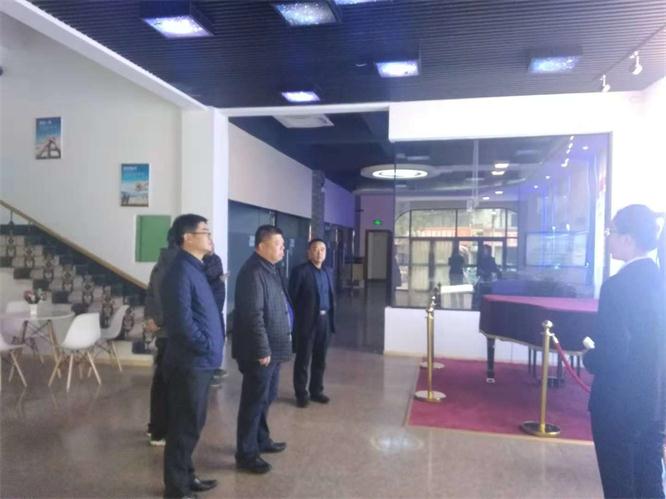 航天信息有限公司各領導蒞臨遼寧聲谷參觀指導
